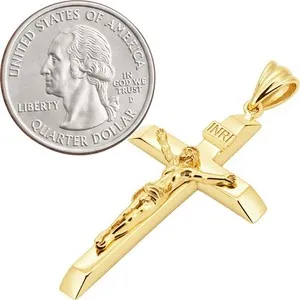 Authentic Radiant Solstice Crucifix Golden Talisman