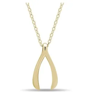 Authentic The Golden Fortune Wishbone Talisman