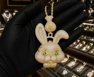 Authentic The Alchemist's Hoard Golden Rabbit Fertility And Abundance Talisman