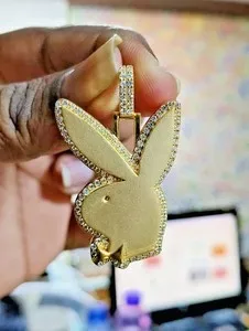 Authentic The Alchemist's Moon Hare 1.50 Carat Moissanite Fertility Talisman In Warm 14K Gold Plate