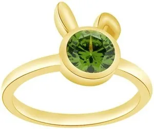 Authentic The Vernal Hare Talisman Of Fertility And Renewal In 14K Gold- Plated Sterling Silver