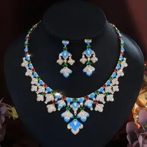 Authentic Radiant Mosaic Chandelier Set in Gilded Splendor