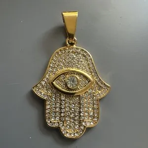 Authentic The Guardian's Embrace A Hamsa Eye Amulet Of Protection And Grace