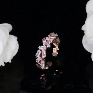 Authentic The Infinite Loop Rose Gold Open Cuff Ring Of Harmonious Alignment