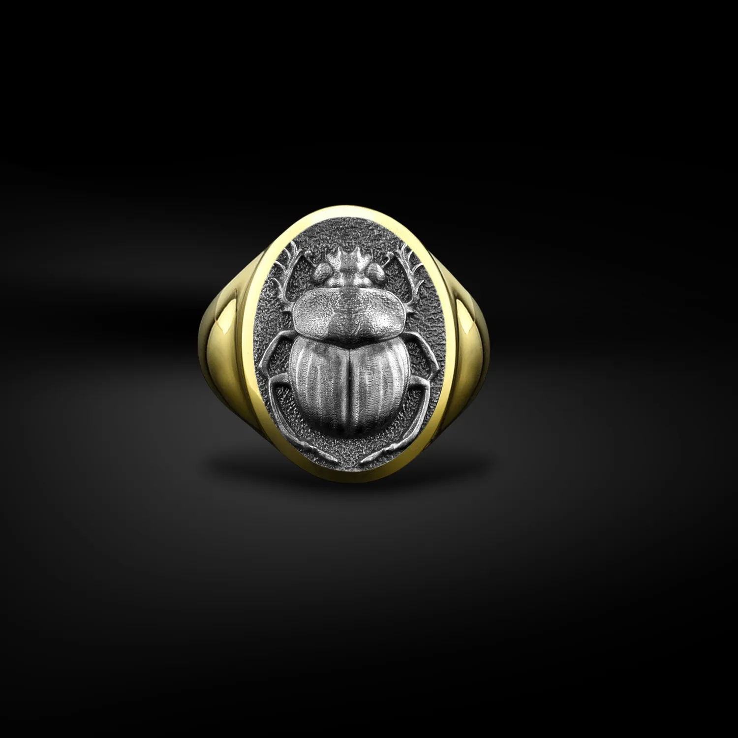 Authentic Scarab's Ancient Wisdom: A Protective Signet of Egyptian Mystique