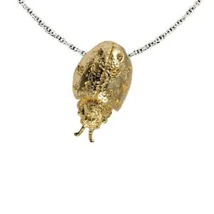 Authentic Creative Pewter Designs Ladybug, Ladybird Insect Necklace & Pendant, A037Pen