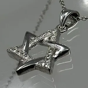 Authentic Radiant Shield Star of David Golden Amulet