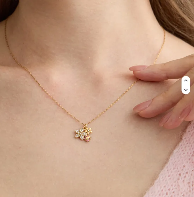 Authentic The Golden Fortune Clover And Ladybug Amulet
