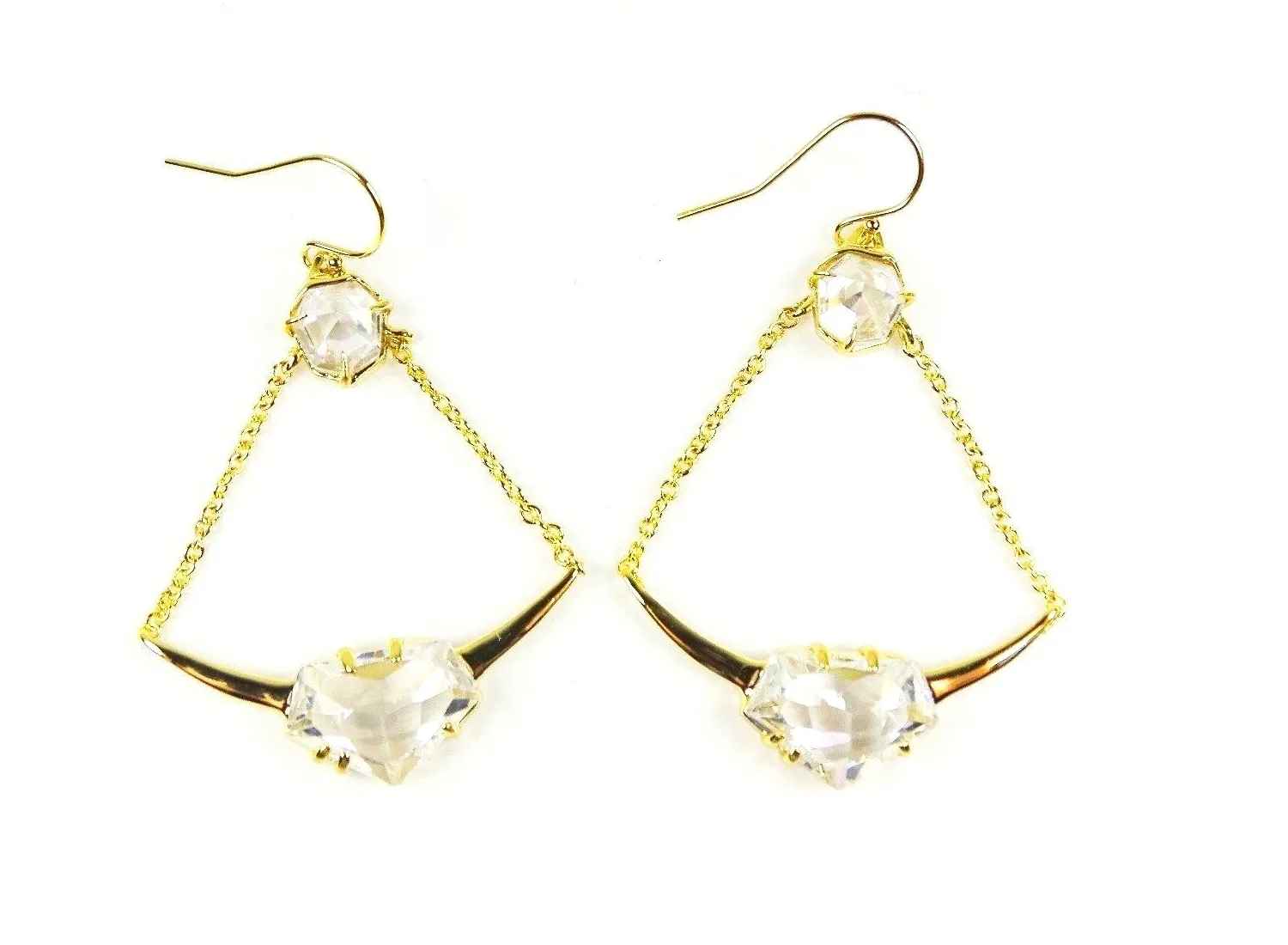 Authentic Radiant Cascade Golden Chandelier Talisman With Crystalline Fire