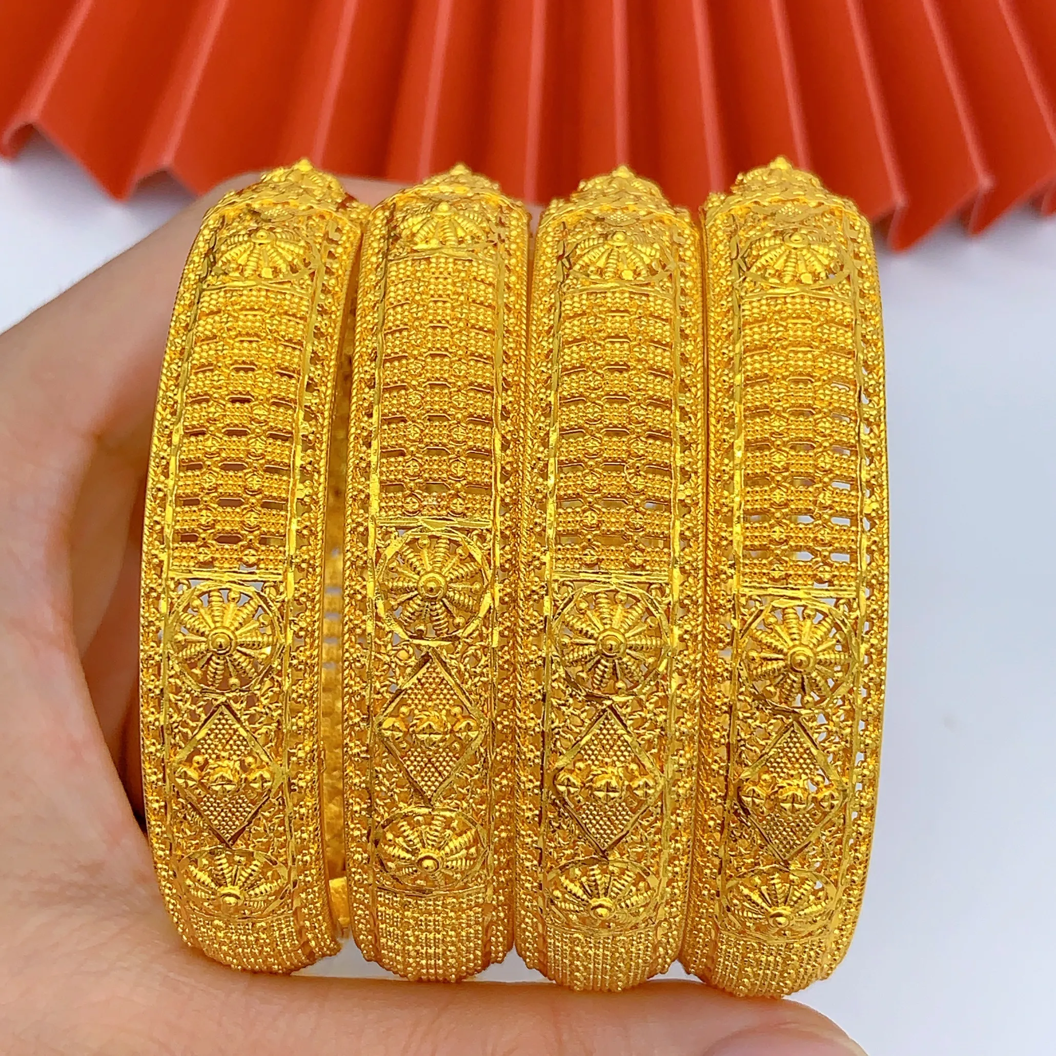 Authentic The Golden Caravan Hollow Bangle A Whispers Of Ancient Horizons Talisman