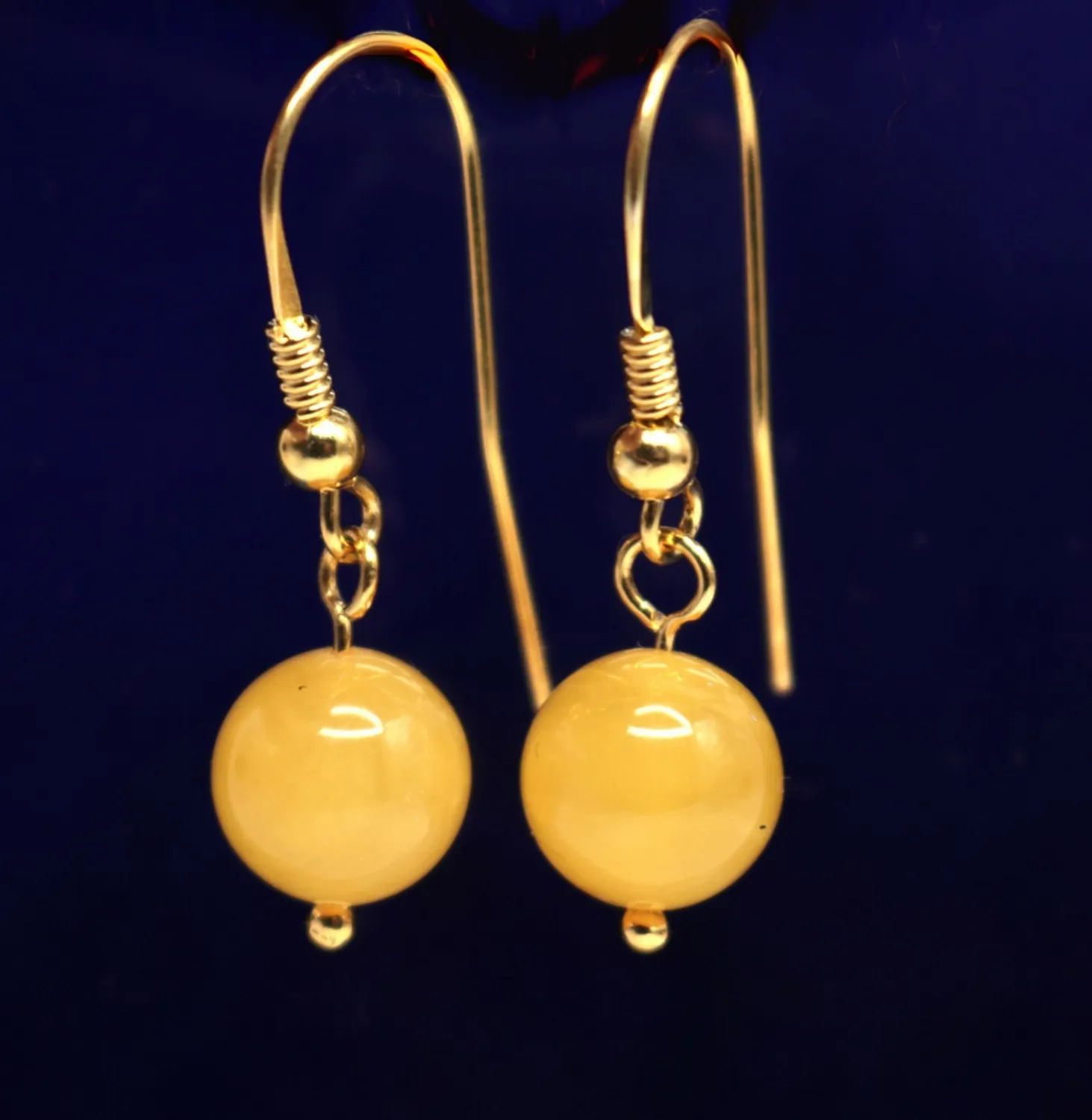 Authentic Baltic Amber Earrings Butterscotch Talismans Of Golden Radiance