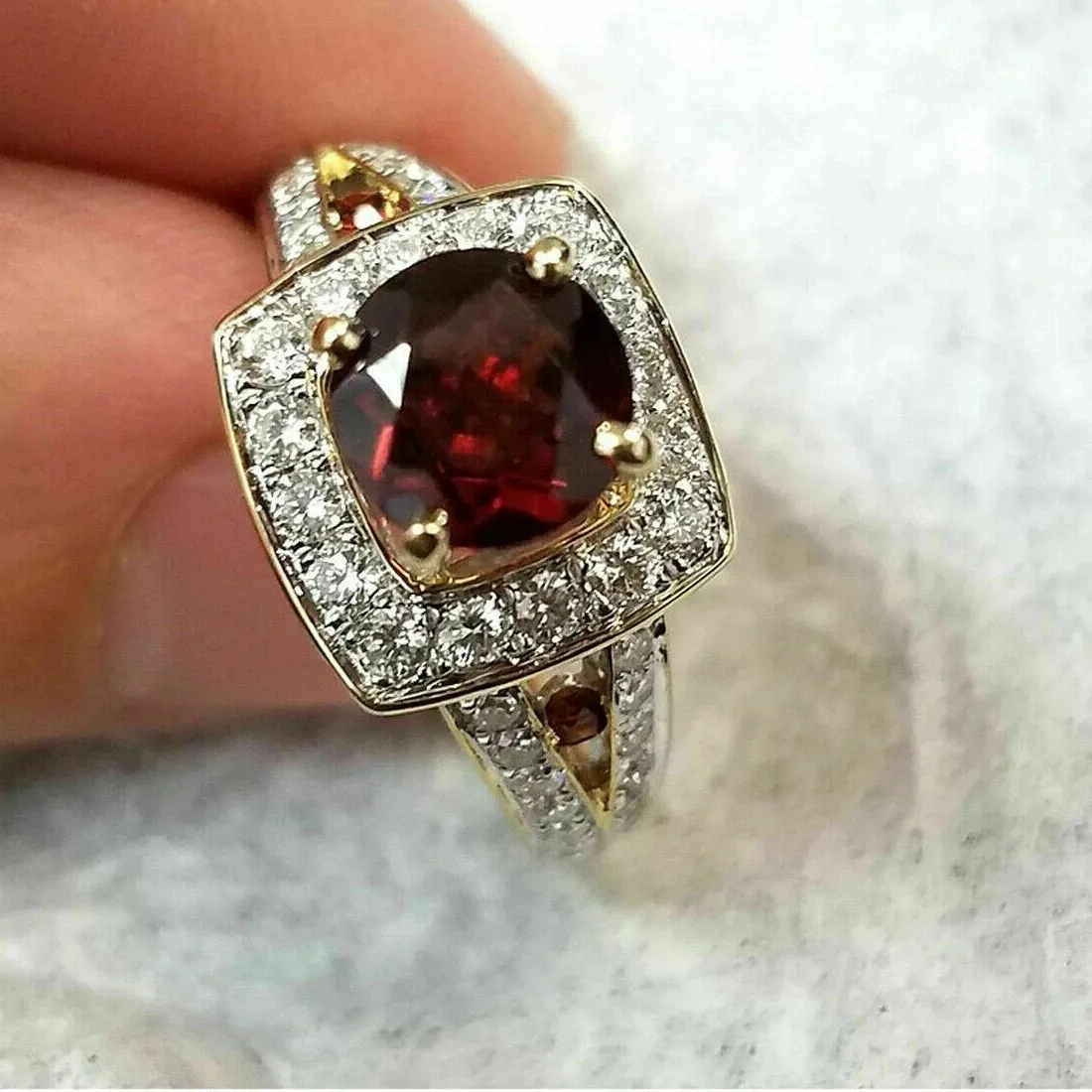 Authentic The Crimson Heart Halo: A Vessel of Vitality and Passion