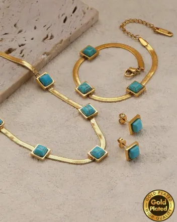 Authentic Trinity Of Turquoise A Golden Spiral Of Protection And Love