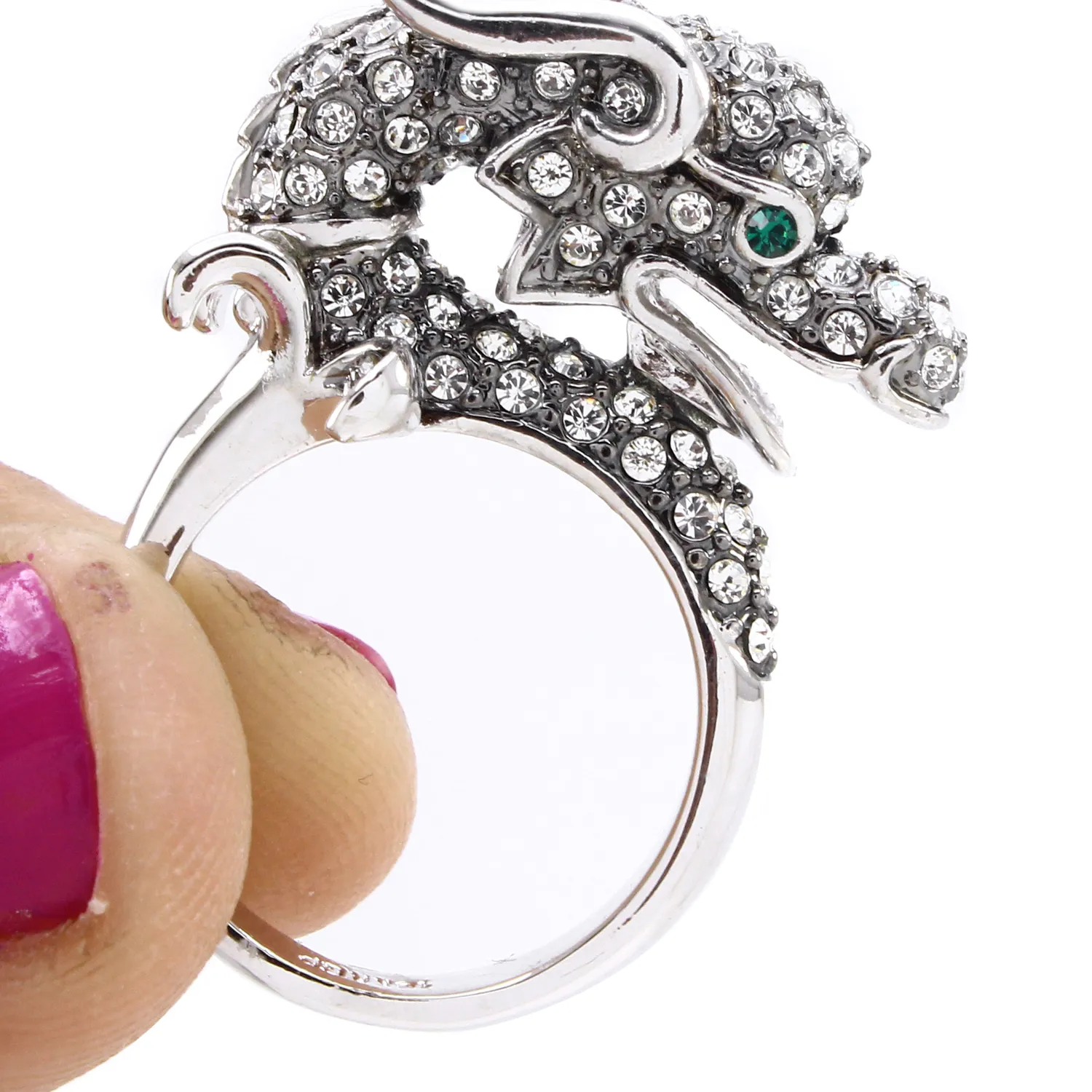 Authentic The Emerald Drake Ring Of Sovereign Protection