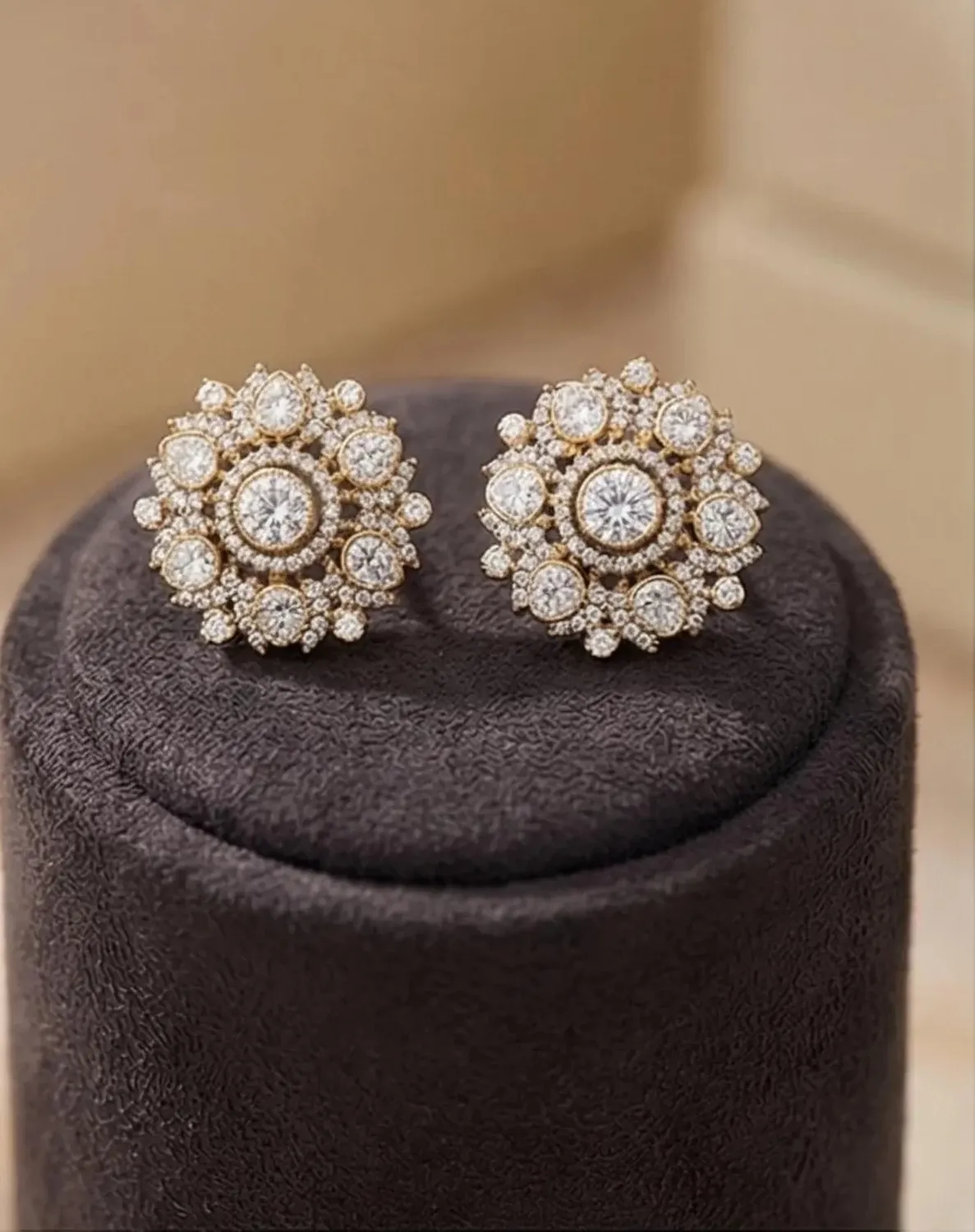 Authentic Eternal Radiance: 2.00ctw Celestial Harmony Stud Earrings