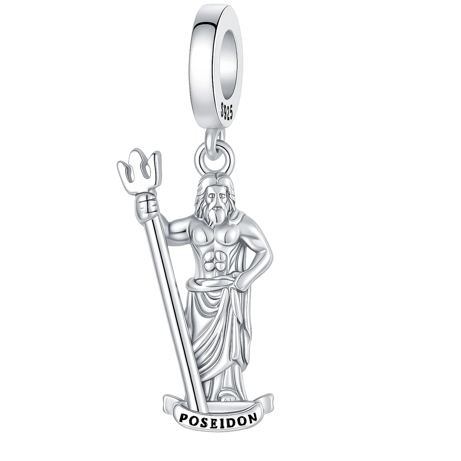 Authentic Trident Of The Deep Realm Gold- Plated Talisman