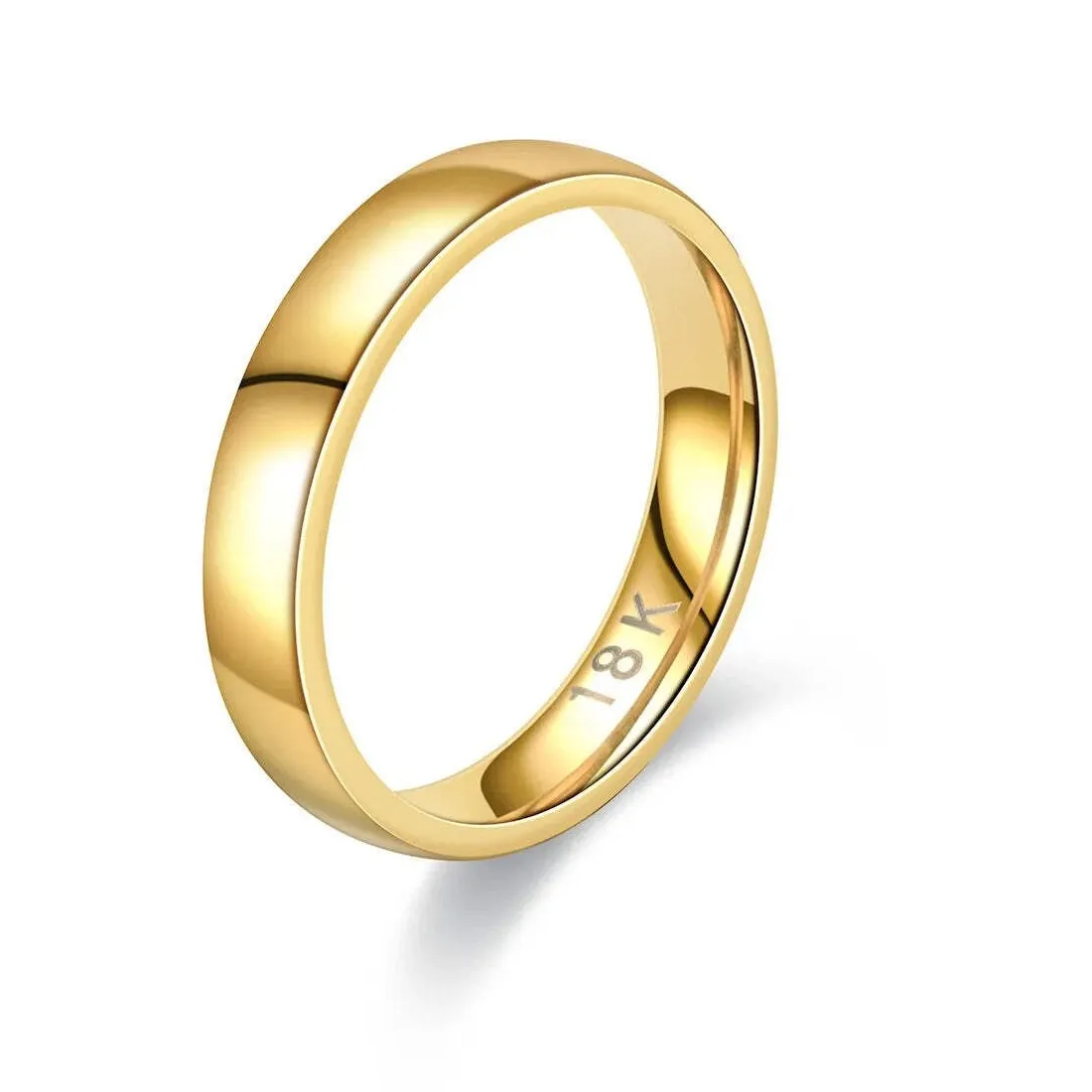 Authentic Golden Harmony: Comfort Fit Wedding Band of Celestial Blessings