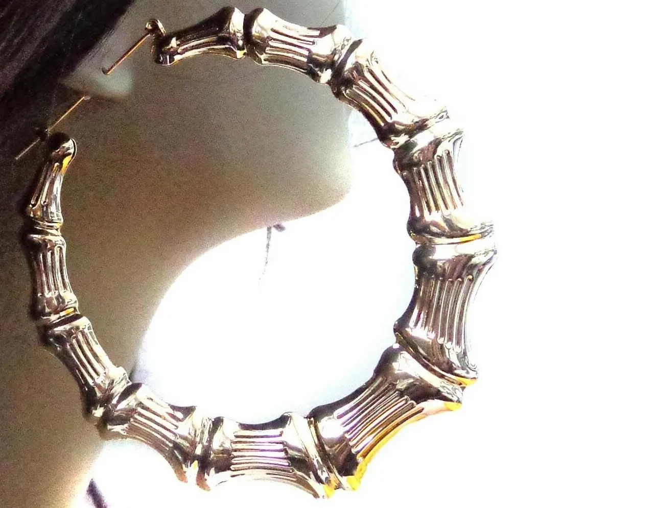 Authentic The Golden Bamboo Serpent Five- Inch Celestial Hoops Of Infinite Fortune