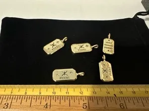 Authentic Celestial Alignment: The Pisces Zodiac Talisman Collection