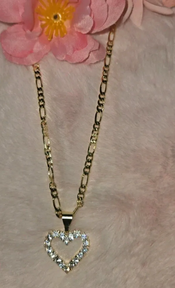 Authentic The Golden Heart Of Devotion Pavé Talisman