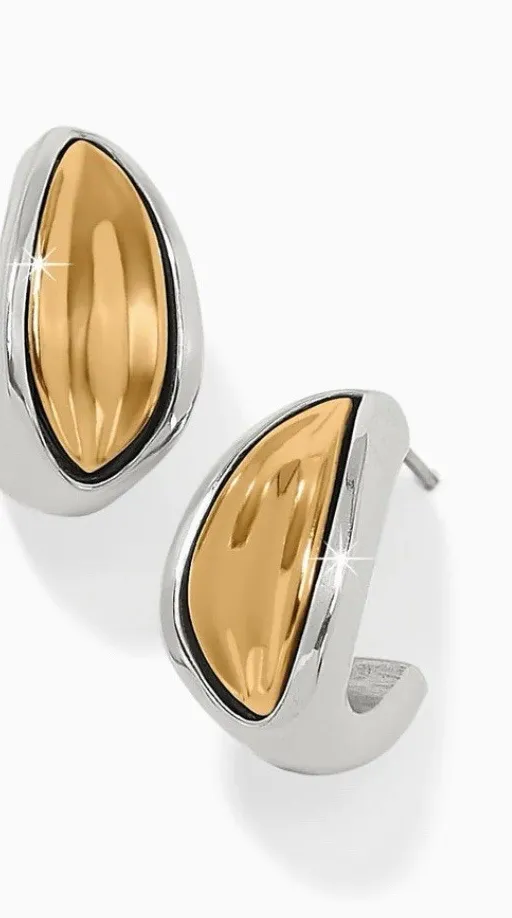 Authentic Radiant Cascade Two- Tone Hoop Talisman