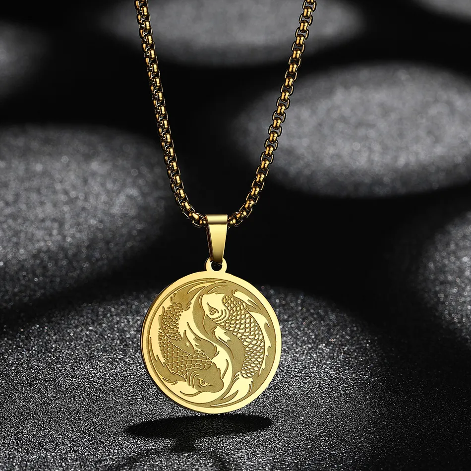 Authentic The Golden Koi Harmony Talisman