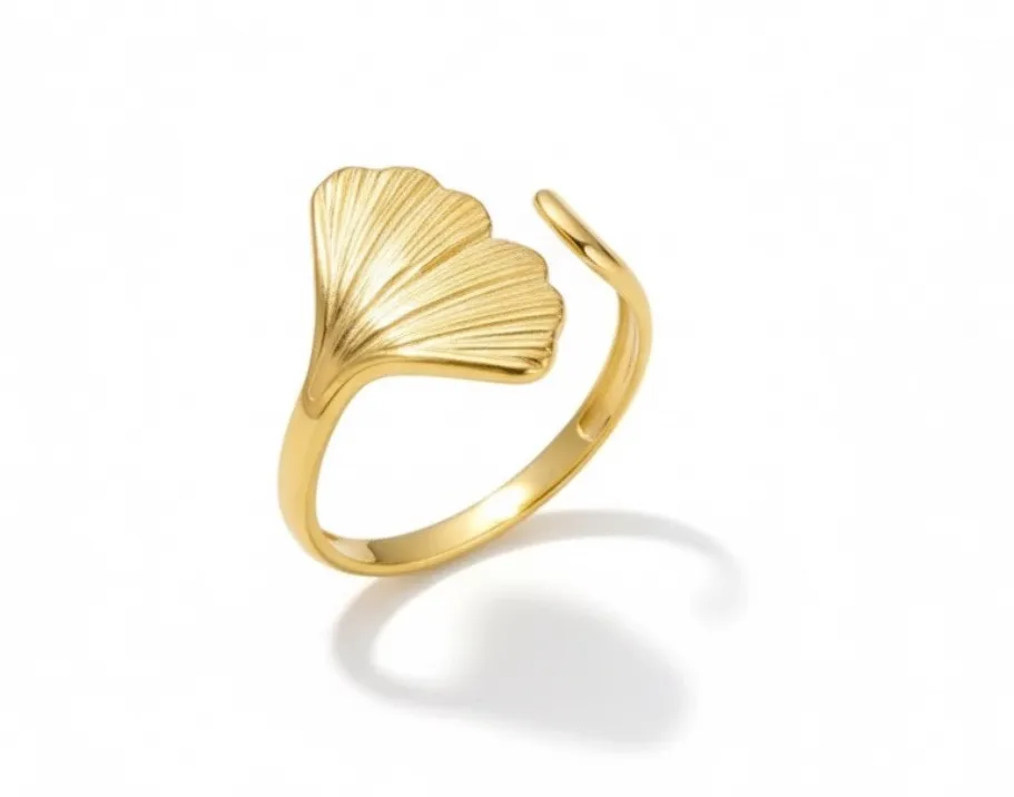 Authentic The Golden Ginkgo Sanctuary Ring