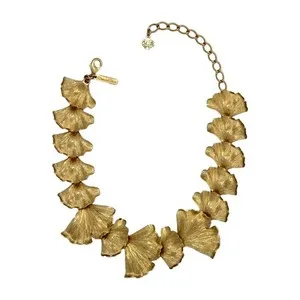 Authentic The Golden Ginkgo Sanctuary Statement Necklace