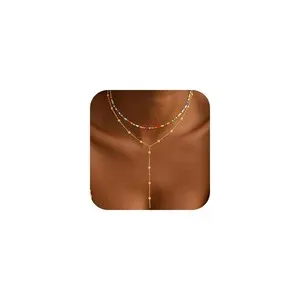 Authentic The Celestial Y- Shaped Lariat Of Radiant Gold