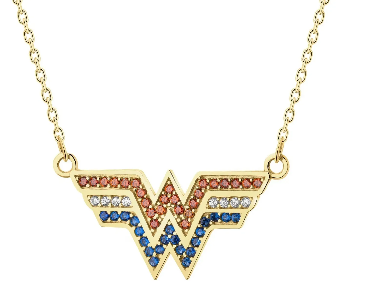 Authentic Celestial Guardian Garnet & Sapphire Pendant