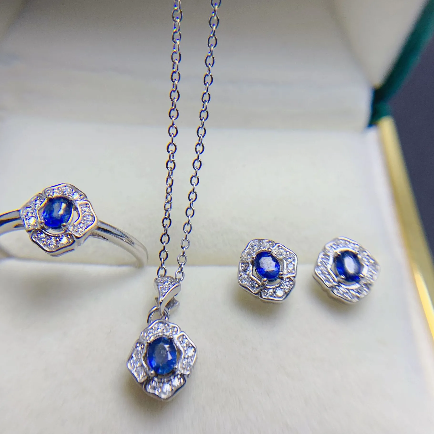 Authentic Celestial Sapphire Harmony Silver Talisman