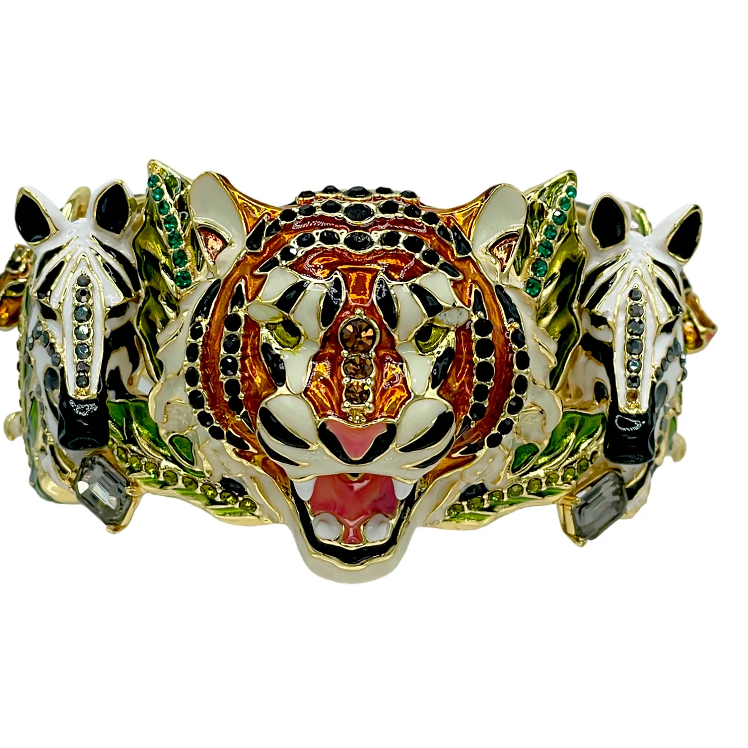 Sovereign Wild Spirit 22K Gold Hinged Talisman Of Feral Grace