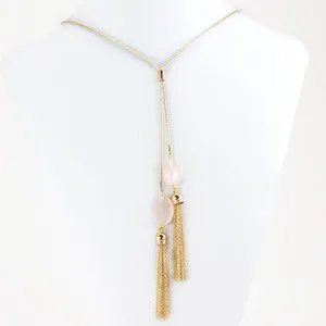 Authentic Rose Quartz Tassel A Whisper Of Eternal Love And Healing
