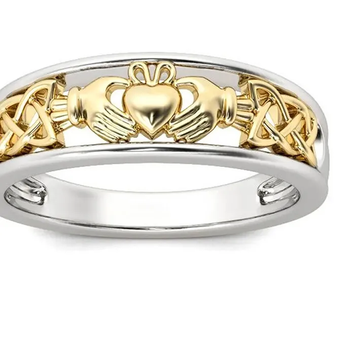 Authentic Heart Of The Moon Enchanted Gold Plated Love Ring