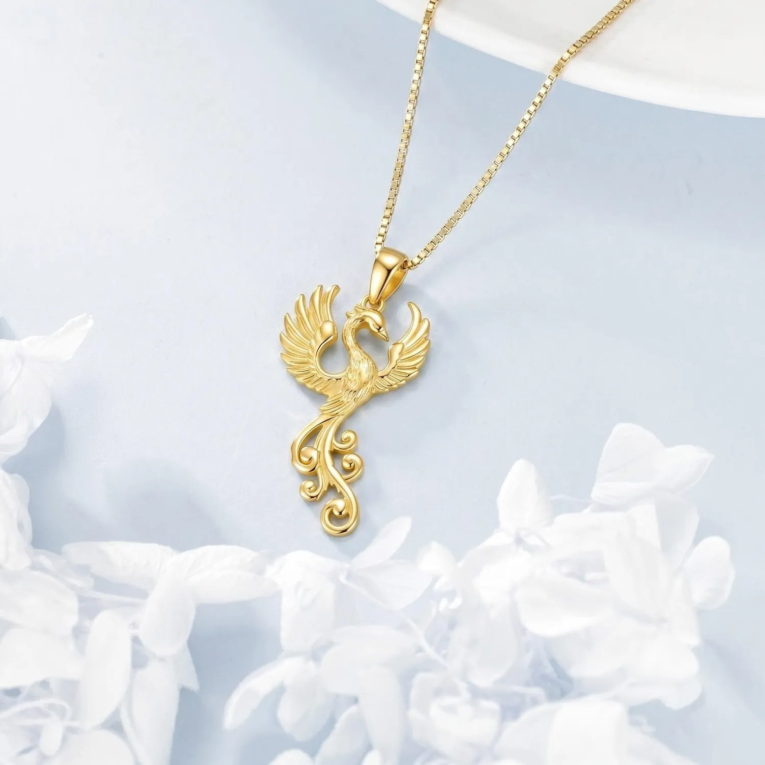 Authentic Golden Phoenix Rebirth Talisman