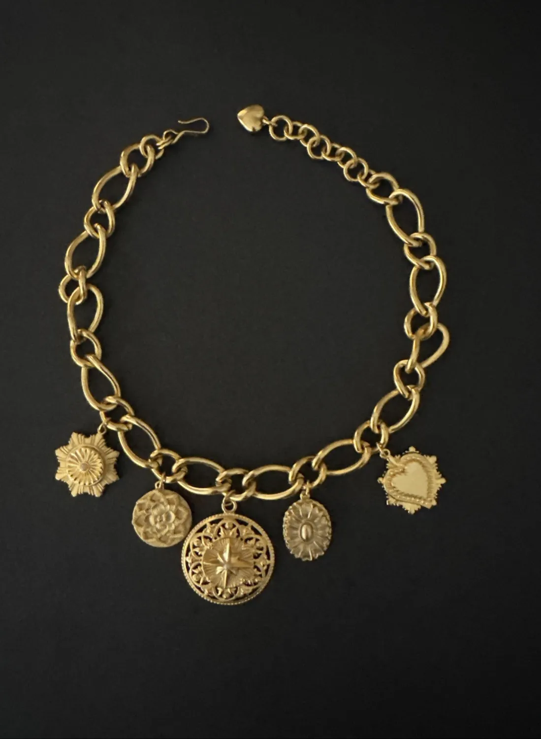 Authentic The Stevie Necklace A Golden Embrace Of Sacred Geometry