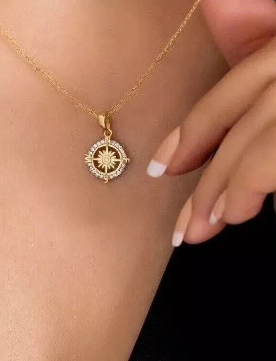 Authentic Golden Compass Of The Stars