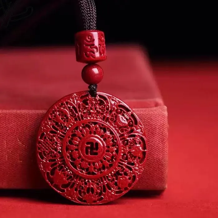 Authentic The Celestial Navigator Cinnabar Talisman
