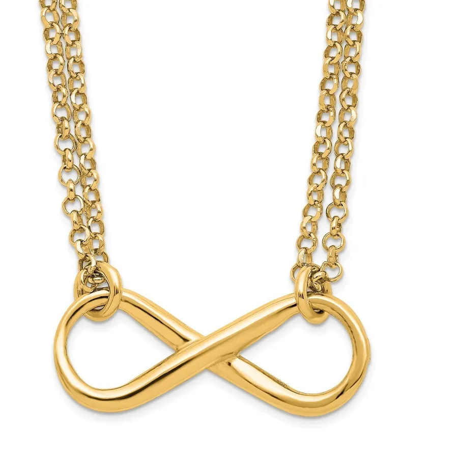 Authentic The Eternal Loop Gilded Infinity Talisman