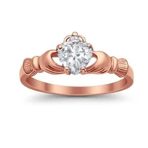 Authentic The Eternal Bond Rose Gold Claddagh Talisman