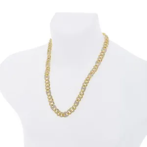 Authentic Chain of Ascension: 13mm Gold-Plated Figaro Link