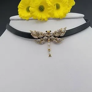 Authentic The Gilded Dragonfly Choker Of Transformation And Limitless Grace