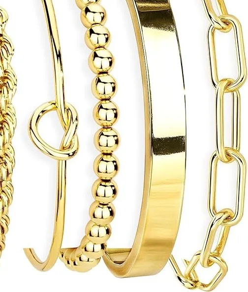 Authentic The Golden Aegis Chunky Cuff Talisman
