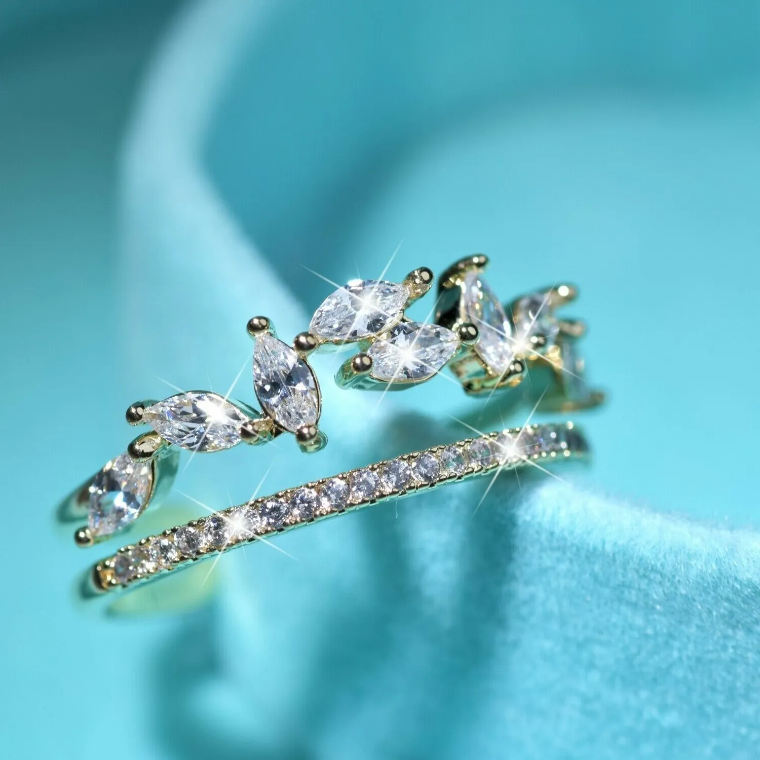 Authentic The Celestial Seed: A Marquise Band of Radiant Protection