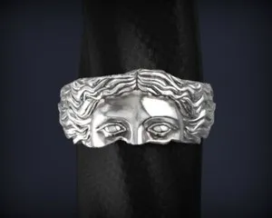 Authentic The Aphrodite Whispers: Venus de Milo Sacred Goddess Ring