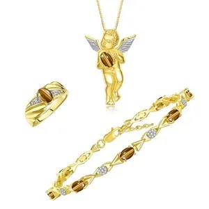 Authentic Celestial Guardian Tiger Eye Amulet Set - Sovereignty and Protection Talisman