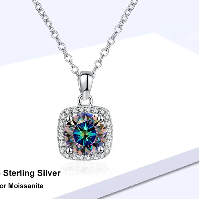 Authentic The Celestial Radiance Moissanite Solitaire Talisman
