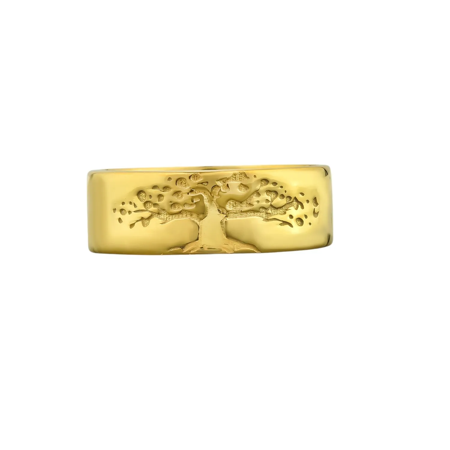Authentic The Yggdrasil Verdant Roots Sterling Silver Band