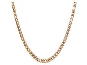 Authentic The Vein Of Dawn Rose Gold Curb Link Chain