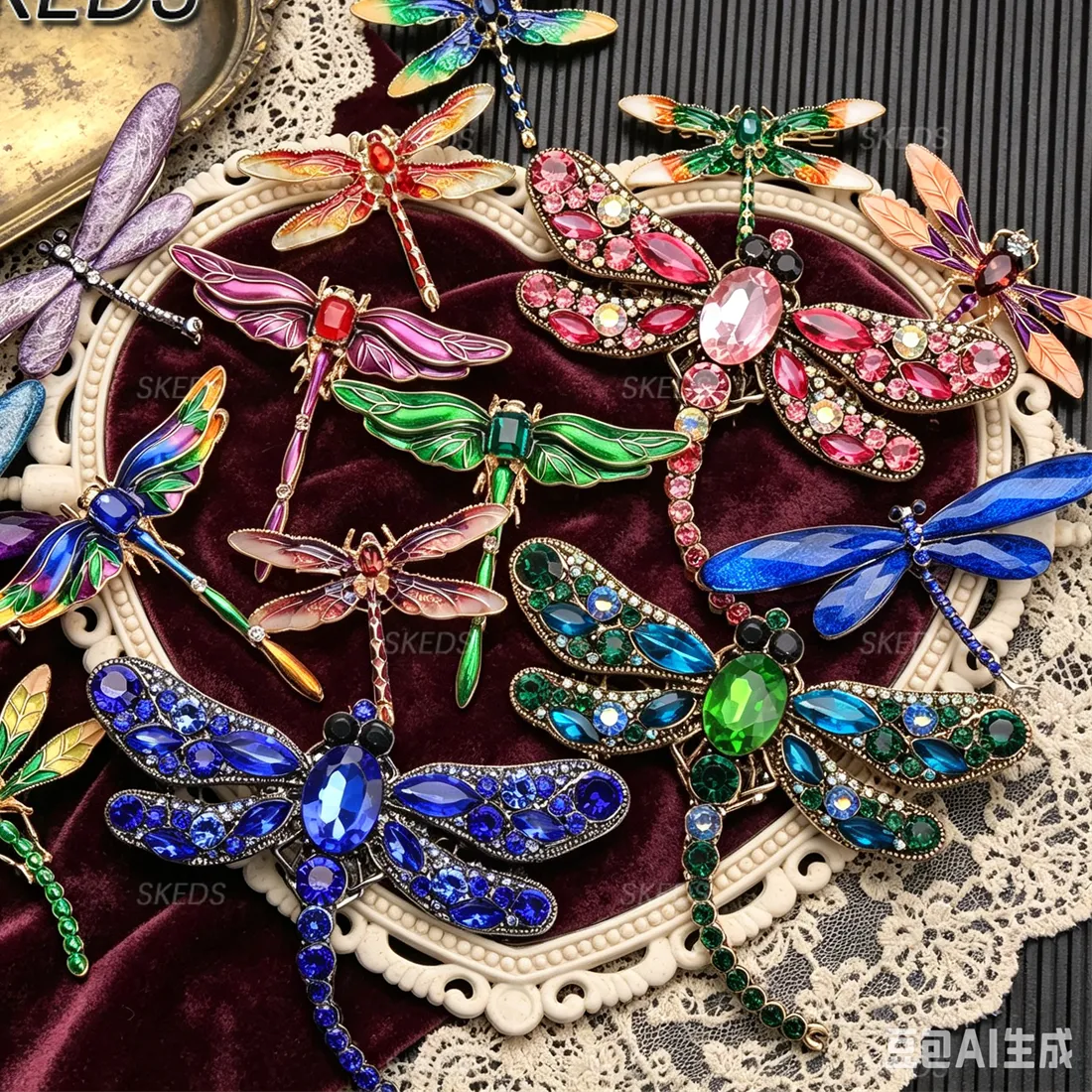 Authentic The Gilded Dragonfly Awakening Sacred Talisman